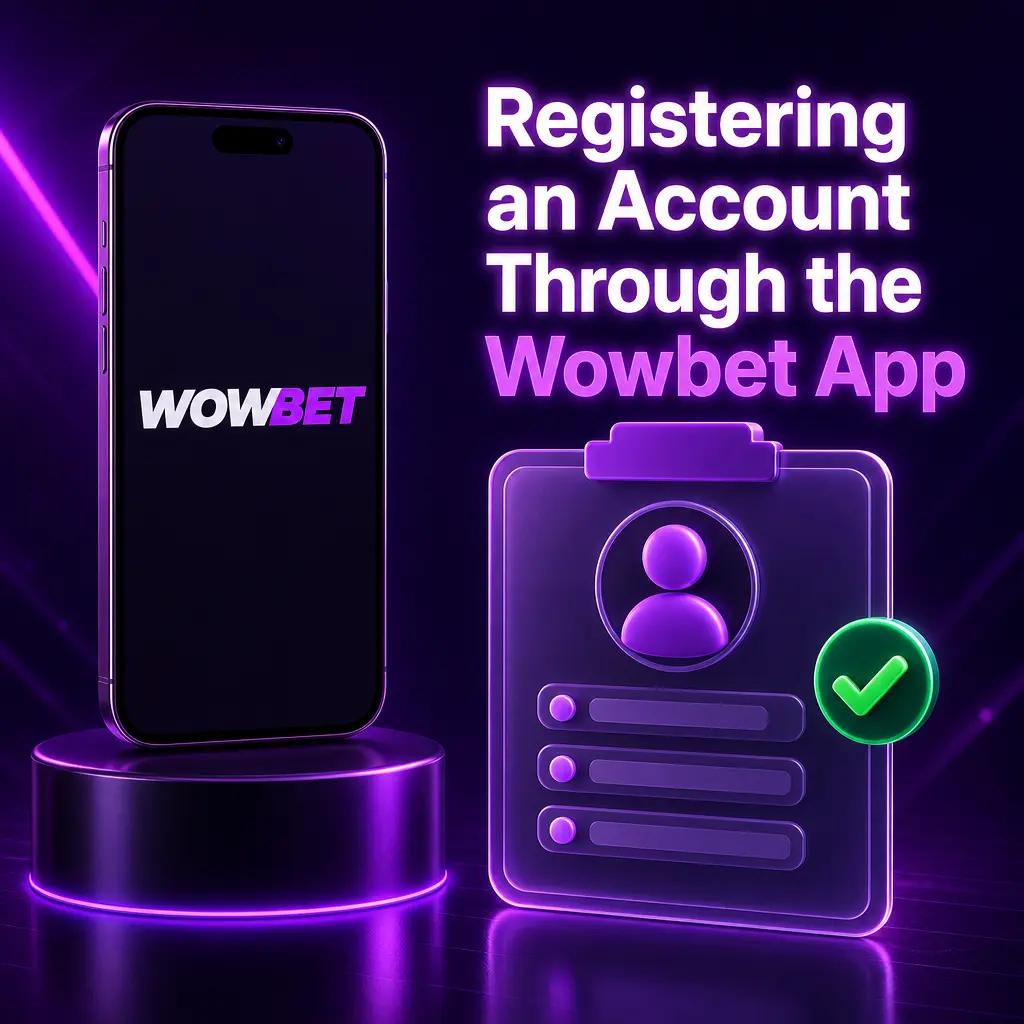 Step-by-step guide to registering an account on the Wowbet app, including OTP verification and claiming a deposit bonus.
